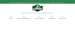Desktop Screenshot of casalema.com.ar